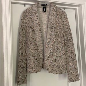Express multicolor knitted blazer NWT